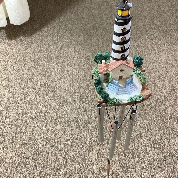 Cape Hatteras Striped Bands Lighthouse Garden Yard Unbranded - Picture 1 of 12